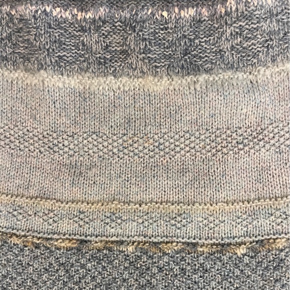 RARE Vintage Victoria Gibson Handknit Scotland Wool Sweater - Picture 6 of 9